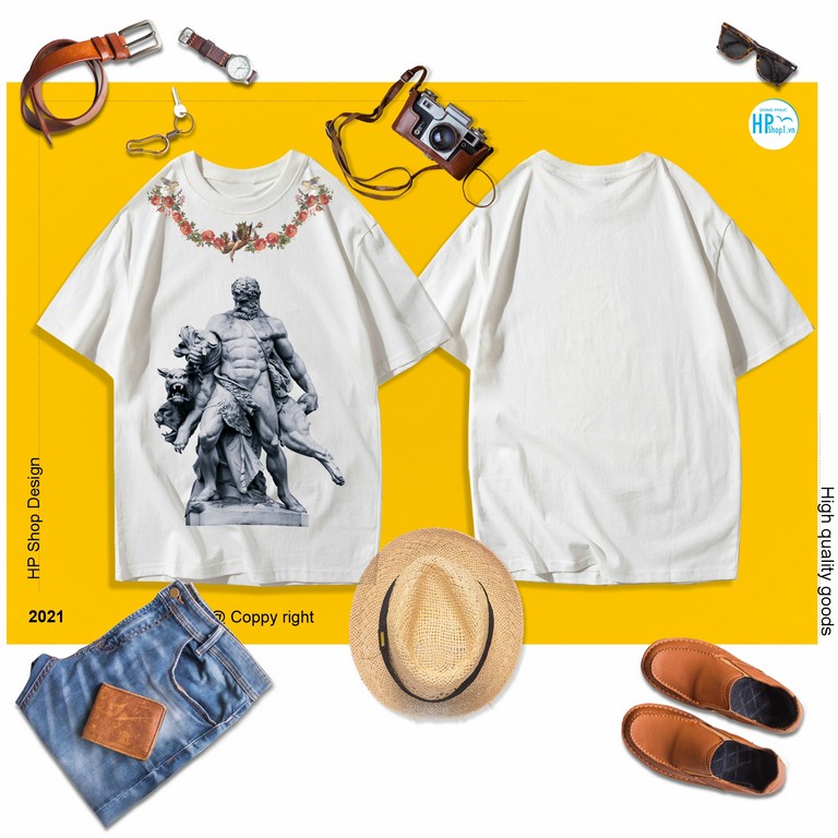 Áo thun Unisex chất cotton 100%
